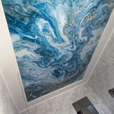 Натяжной потолок: Натяжной потолок Глянцевое, Матовое, 3D потолки Бесплатный замер, Гарантия, Бесплатная консультация — 6