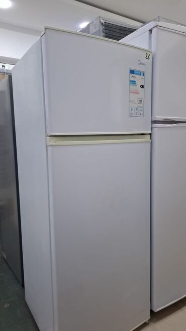 soyuduu: Midea iki qapılı soyuducu - Üst kamerada dondurucu, aşağıda əsas