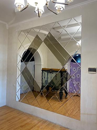 Душевые перегородки и ограждения: Принимаем на заказ: зеркальные панно любой сложности и дизайна зеркала — 14