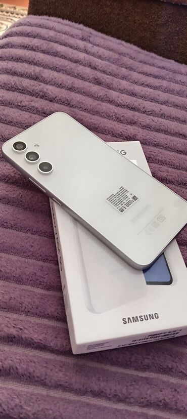 Samsung: Samsung Galaxy A54 5G, 128 GB, rəng - Ağ, Sensor, Barmaq izi, Simsiz şarj