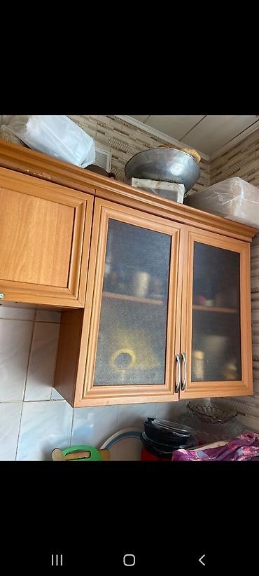 mətbəx dəsti: Mətbəx taç dəst mebeli dəsti - Material: ağac fakturalı MDF/LDSP — 2