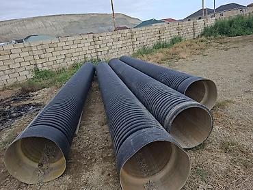 drenaj boruları: Məhsul: Korrugasiya olunmuş iriçaplı plastik borular tezedir islemeyib — 2