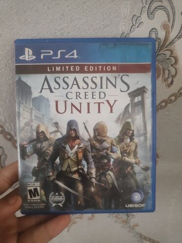 assassin s creed: Ps 4 ucun disk "Assasins creed Unity" asasinlerin en maraqli