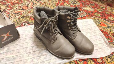 boots: Ölçü: 39, rəng - Boz, Yeni