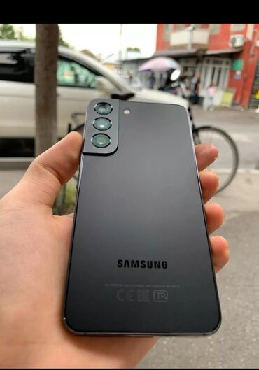 samsun a02: Samsung Galaxy S22, 128 GB, rəng - Qara, İki sim kartlı, Face ID, Barmaq izi