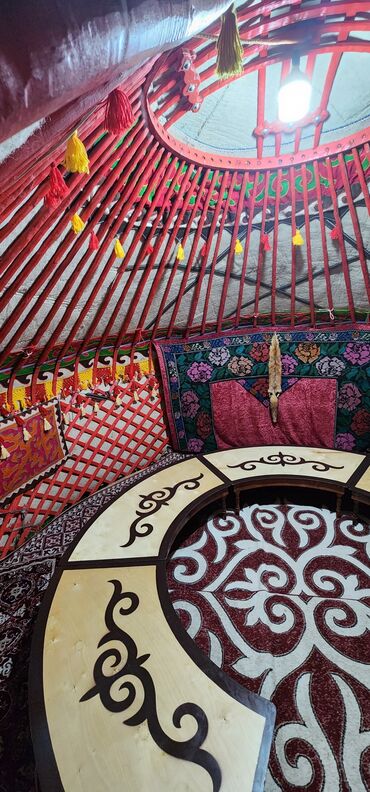 Аренда юрт: Аренда юрты, Каркас Деревянный, 85 баш, Стулья, Казан, Самовар — 4