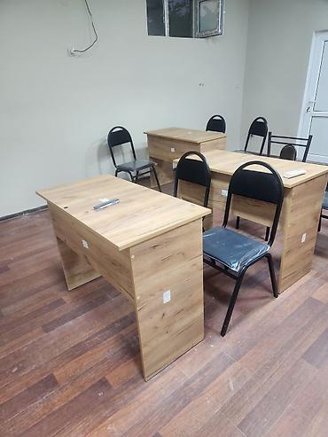 Məktəb/sinif və təlim mərkəzləri üçün kompakt yazı masaları və stullar