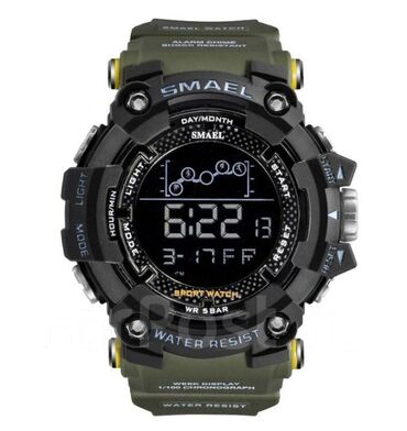 армейская форма: Наручные часы SMAEL 1802 Army Green.Новые