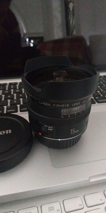 obyektiv canon: Canon fish eye 15mm f/2.8 az istifadə olunub ideal vəziyyətdə