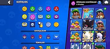 dj setup: Brawl Stars oyun hesabı – yüksək səviyyəli kolleksiya - Kupa yolu: 71 — 3