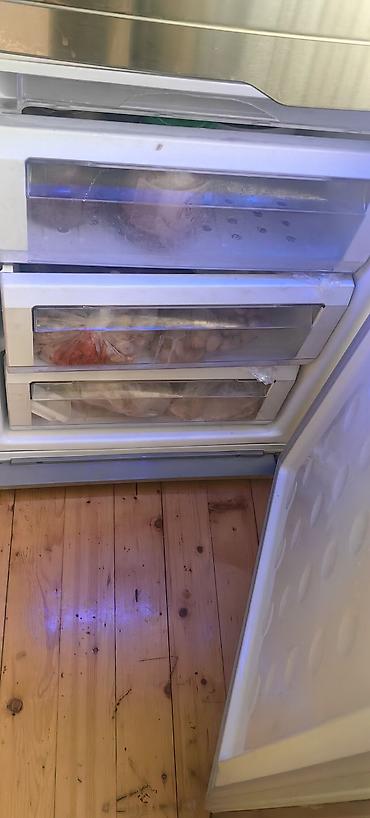 dispenser satilir: İşlənmiş 2 qapılı Samsung Soyuducu Satılır, rəng - Gümüşü, Dispenserli — 1