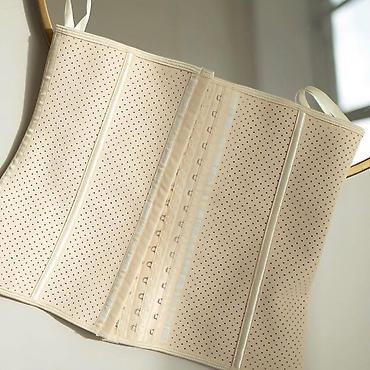 Бандажи, корсеты, корректоры: Майка корсет для похудения, после родов, для осанки, от боли в спине — 14