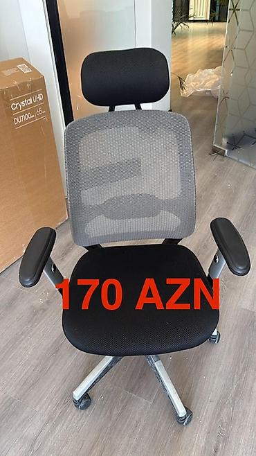 Ofis və oyun kresloları: Təkərli, Qolları tənzimlənmir, Parça — 6