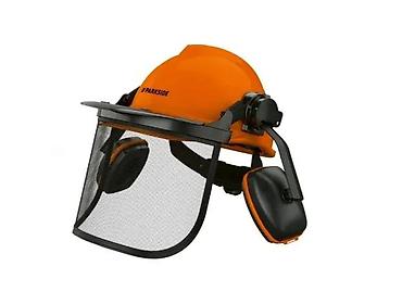 Oprema i sredstva za zaštitu: PARKSIDE Forestry Safety Helmet – šlem za šumarstvo sa vizirom i — 1