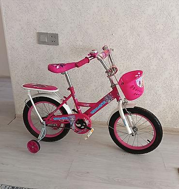 18 lik velosiped: İşlənmiş İki təkərli Uşaq velosipedi 14", sürətlərin sayı: 1, Ödənişli çatdırılma, Ünvandan götürmə — 1