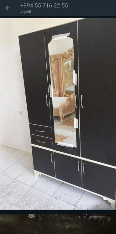 Dolablar: Yeni, Açılan, 4 qapılı Düz dolab, Dolab-asılqan, Türkiyə — 20