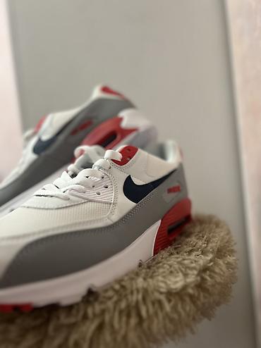 айр макс: Мужские кроссовки, 42, 43, Nike, Новый, цвет - Белый, Платная доставка, Самовывоз — 2