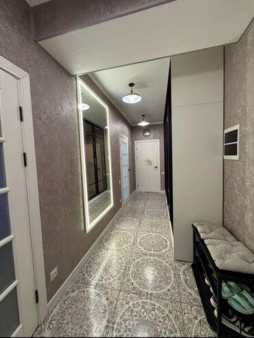 кант продажа квартир: 2 бөлмө, 81 кв. м, Элитка, 11 кабат, Дизайнердик ремонт