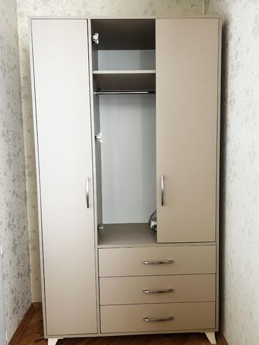dolab işlenmiş: İşlənmiş, Açılan, 2 qapılı Düz dolab, Dolab-asılqan