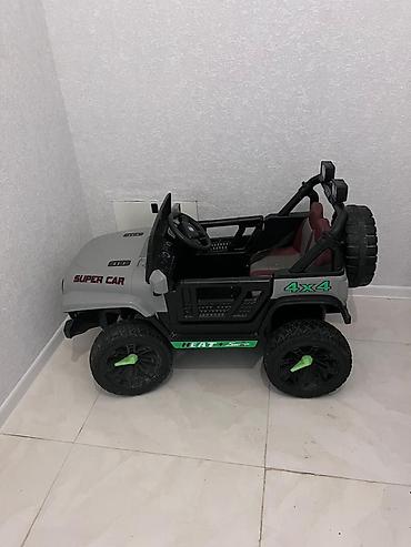 Uşaq üçün elektrik maşınları: Uşaq üçün elektrikli off-road maşın - Model: “SUPER CAR” 4x4 yazılı — 1