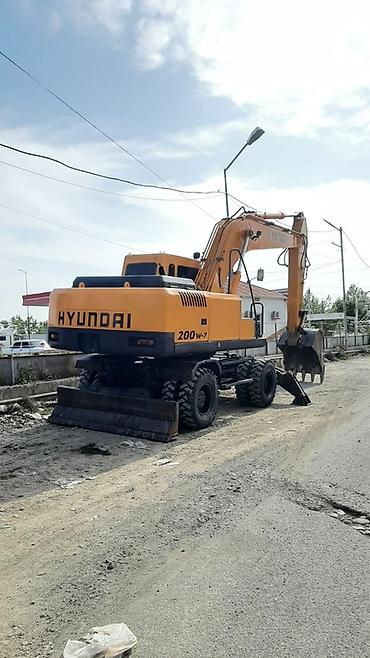 Ekskavatorlar: Hyundai 200W-7 təkərli ekskavator - Brend/model: HYUNDAI 200W-7 - — 3