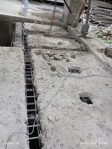 Beton işləri: Səssiz tozsuz səliqəli kəsim. Beton katlavan monolit kubik -da lalafo.az — 2 Beton işləri: Səssiz tozsuz səliqəli kəsim. Beton katlavan monolit kubik — 2