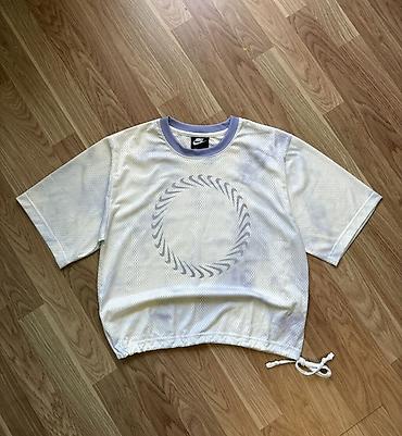 Kişi geyimləri: Futbolka, Nike, XS, rəng - Boz — 1