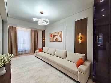 2 8: 3 комнаты, 105 м², Асанбай мкр Элитка, 3 этаж, Дизайнерский ремонт — 9
