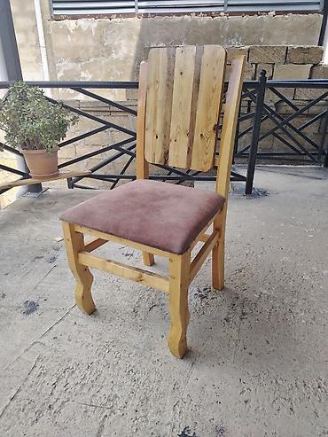 bag stullari: Mətbəx üçün, Yeni, Açılmayan, Dördbucaq masa, 6 stul — 5