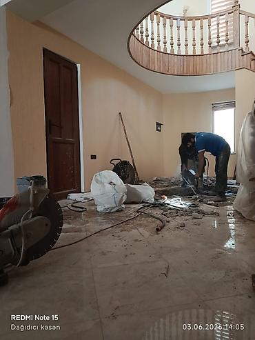 Beton işləri: Beton kəsmə xidməti - Divar, döşəmə və tavanlarda dəqiq və səliqəli — 28