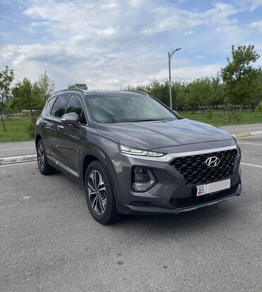 vip бишкек: Hyundai Santa Fe: 2019 г., 2 л, Автомат, Дизель, Жол тандабас
