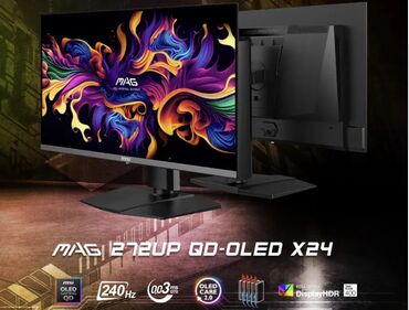 напаличник для игр: Монитор, MSI, Новый, OLED, 27" - 28"