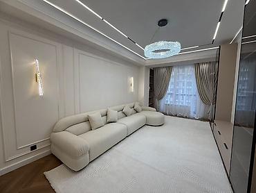2 8: 2 комнаты, 77 м², Асанбай мкр Элитка, 8 этаж, Дизайнерский ремонт — 2