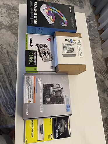 саббуфер колонки: Компьютер, ядер - 8, ОЗУ 32 ГБ, Игровой, Новый, Intel Core i5, NVIDIA GeForce RTX 4060, HDD + SSD — 8
