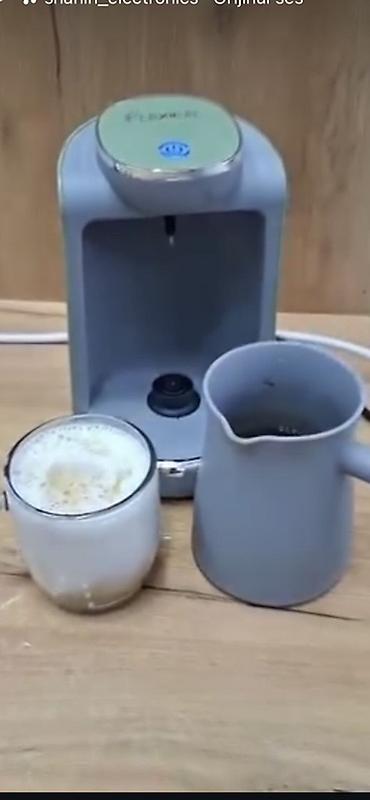 qəhvə aparatı: Süd köpürdücü aparat – elektrikli - Evdə latte, kapuçino və makkiato — 1