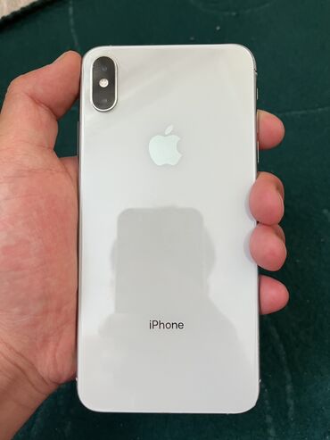 чехол на айфон xs max: IPhone Xs Max, Б/у, 64 ГБ, Белый, Чехол, 100 %