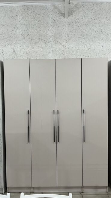 Шкафы для одежды: Шкаф для одежды, Новый, Прямой, ЛДСП — 4