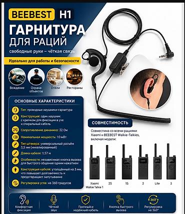 samsung buds pro: Наушники для раций Beebest H1 (совместимы с Xiaomi Walkie-Talkie Lite — 1