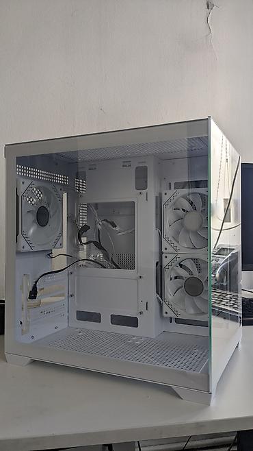 Корпус ПК, Б/у, Micro-ATX, цвет - Белый