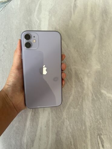 ножка для монитора: IPhone 11, Колдонулган, 64 ГБ, Заряддоочу түзүлүш, Каптама, 74 %