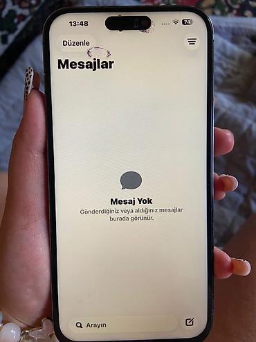 gen: IPhone 14 Pro, 256 GB, Deep Purple, Qırıq — 5