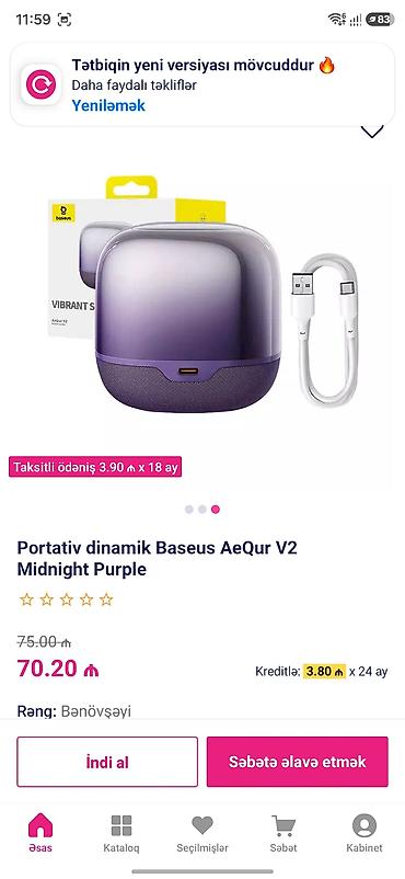 philips musiqi: 70 azn alınıb 2 defe isdifade edilib qiymet sondu 45 azn dir kalonka — 1