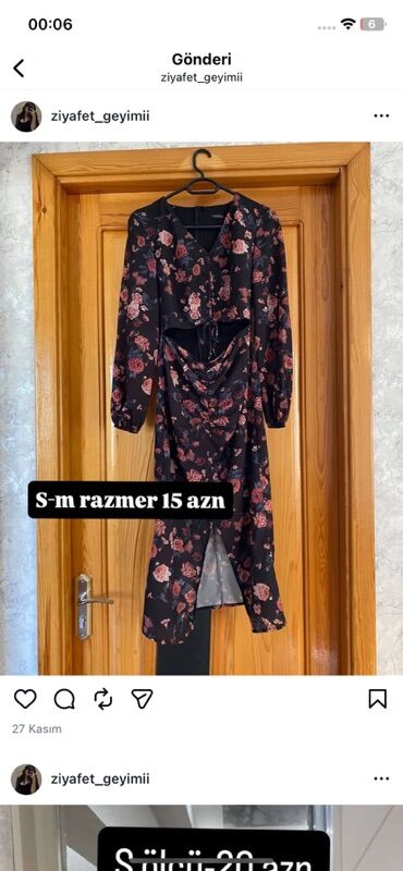 Ziyafət donları: Məhsul: Qadın ziyafət və gündəlik donlar kolleksiyası - Qırmızı uzun — 3