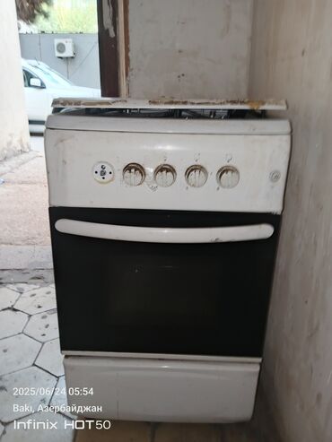 soliton qaz peci: Plitə Qazlı, Ayrıca dayanan, 4 gözlü, İşlənmiş
