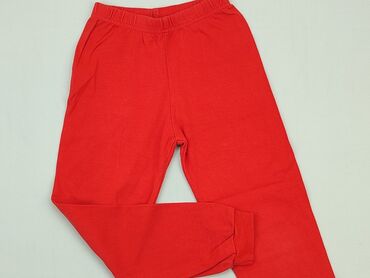 czerwony strój kąpielowy dwuczęściowy: Sweatpants, 3-4 years, 98/104, condition - Very good