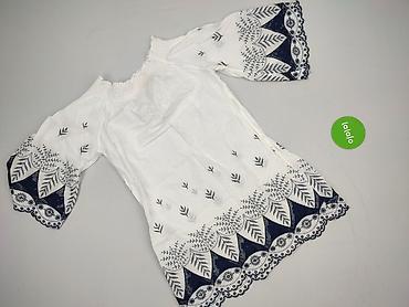 bluzka boho biala: Bluzka damska, rozmiar S — 3