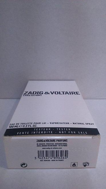 Parfemi: ZADIG & VOLTAIRE THIS IS HIM EDT100ML TSTR | Zadig &Voltaire — 7
