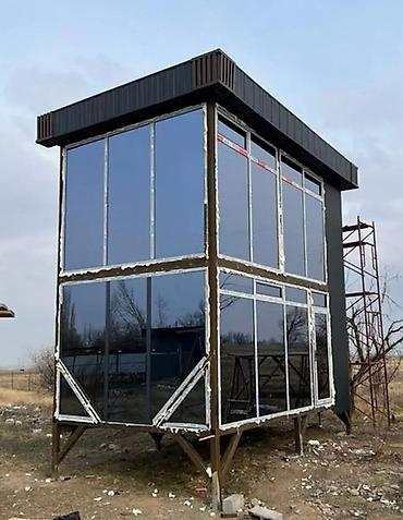 bravo build: Алюминиевое окно на заказ, Тип окна: Витражные, Платная установка, Без рассрочки — 6