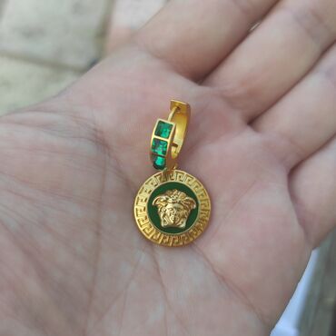 Bijuteriya dəstləri: Versace sırqa qolbaq dəsti orginal qutusu ilə — 6