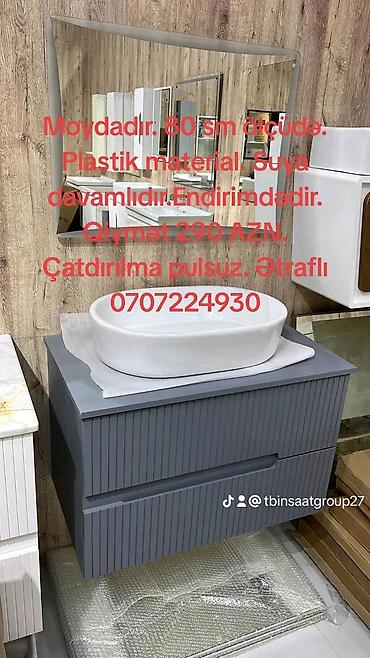 moydalar: Moydadır. Moydadırlar . Rakvina. Hamam şkafı. Hamam moykası. 80 sm — 2